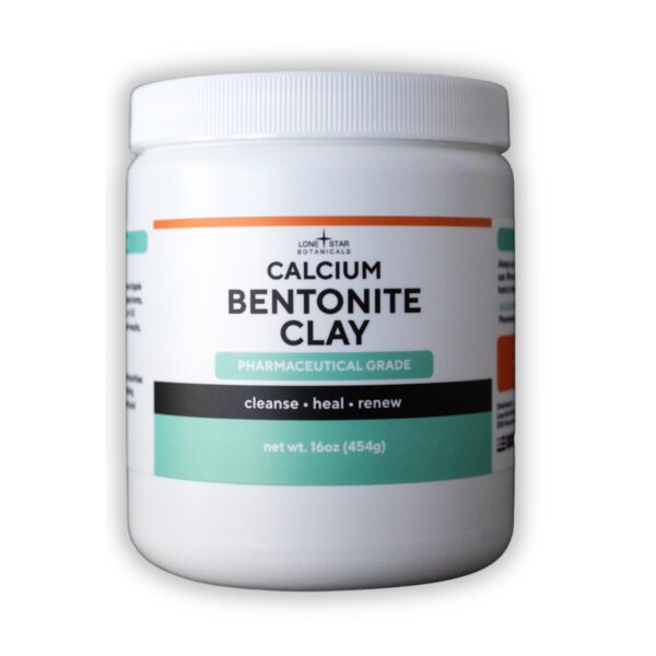 Calcium Bentonite Clay 1lb. Jar