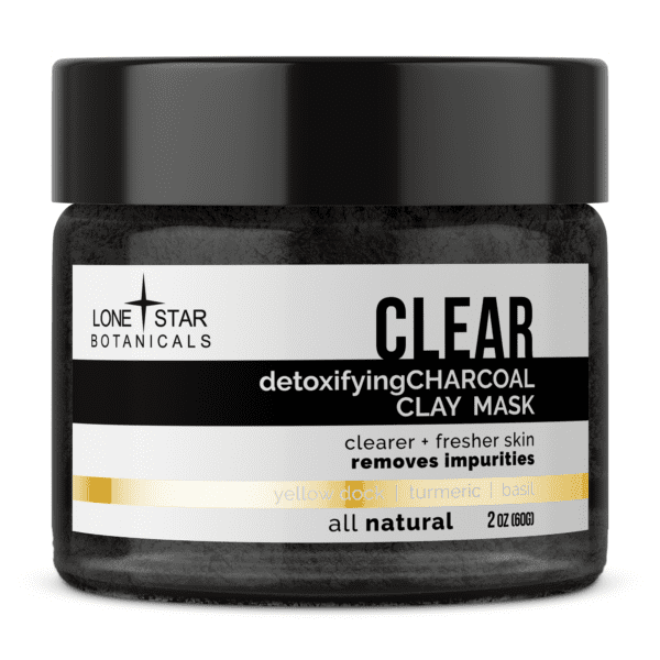 CLEAR Detoxifying Charcoal Clay Mask