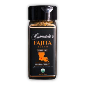 Carmalete's Fajita Blend (Organic) - 3oz. Jar