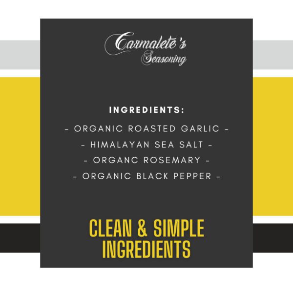 Carmalete's Gourmet Blend (Organic) - 3oz. Jar - Image 2