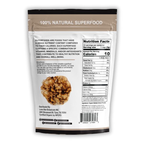 Maitake Mushroom Extract Powder - 100g - Image 8