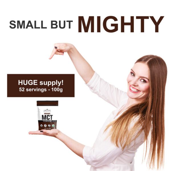 MCT Powder - 100g Bag - Image 2