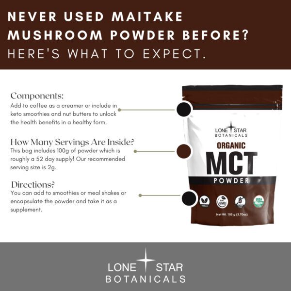 MCT Powder - 100g Bag - Image 5
