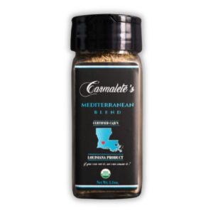 Carmalete's Mediterranean Blend (Organic) - 3oz. Jar