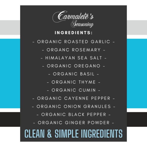 Carmalete's Mediterranean Blend (Organic) - 3oz. Jar - Image 2